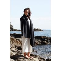 BUFANDY | Sjaal Solid - Midnight 5